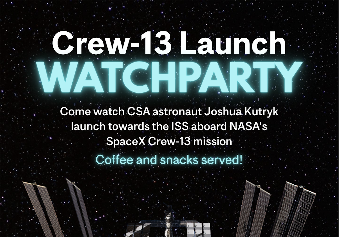 Crew-13 Launch Watch Party